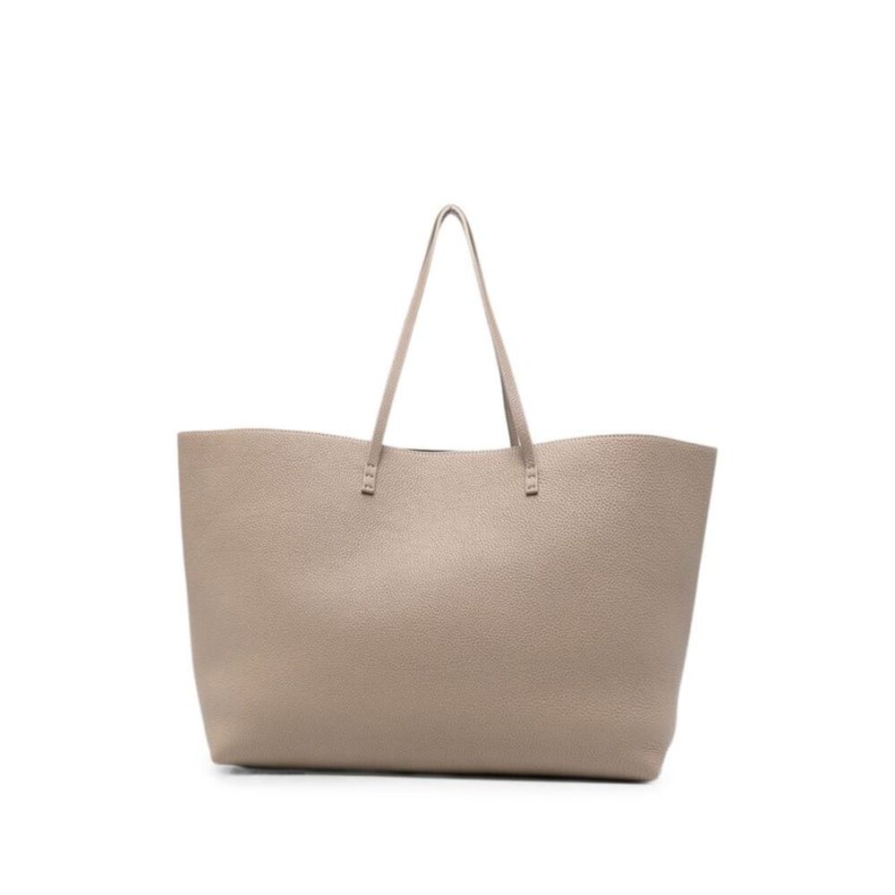 Fendi Women Roll Medium Leather Tote Bag